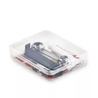   Set reparatii bicicleta, 21MAR2270, 12x9x2.8 cm, Everestus, Plastic, Transparent