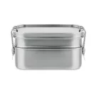 Caserola pranz, 21MAR1230, 1200 ml, 16x11.5x8 cm, Everestus, Otel, Argintiu