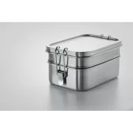   Caserola pranz, 21MAR1230, 1200 ml, 16x11.5x8 cm, Everestus, Otel, Argintiu