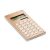 Calculator de birou cu 8 cifre, 21MAR1403, 12.1x6.1x0.7 cm, Everestus, ABS, Natur