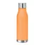 Sticla sport pentru apa, 21MAR1855, 600 ml, Ø 6x23 cm, Everestus, Plastic, Otel, Transparent, Portocaliu