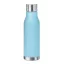 Sticla sport pentru apa, 21MAR1853, 600 ml, Ø 6x23 cm, Everestus, Plastic, Otel, Transparent, Albastru