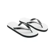   Slapi de plaja, Everestus, 2707233, PVC, Cauciuc, 34x27.5x1.2 cm, Negru