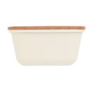 Caserola pranz, Everestus, 21AUG030, Polipropilena, Bambus, 20x13.5x6.5 cm, Bej