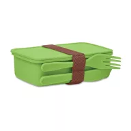   Caserola pranz, Everestus, 21AUG024, Plastic, 16x11x5 cm, Verde