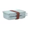Caserola pranz, Everestus, 21AUG023, Plastic, 16x11x5 cm, Albastru