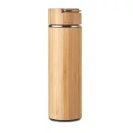   Termos, Everestus, 21AUG299, 480 ml, Otel, Bambus, Ø6.5x22.5 cm, Natur