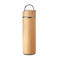   Termos, Everestus, 21AUG299, 480 ml, Otel, Bambus, Ø6.5x22.5 cm, Natur