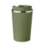 Cana de voiaj cu perete dublu, Everestus, 18SEP3139, 350 ml,  Ø8.5x14 cm, Otel, Verde