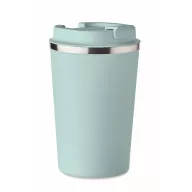   Cana de voiaj, Everestus, 2610E18495, 350 ml, Ø8.8x15.1 cm, Otel inoxidabil, Albastru copil