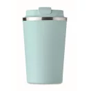 Cana de voiaj, Everestus, 2610E18495, 350 ml, Ø8.8x15.1 cm, Otel inoxidabil, Albastru copil