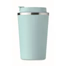 Cana de voiaj, Everestus, 2610E18495, 350 ml, Ø8.8x15.1 cm, Otel inoxidabil, Albastru copil