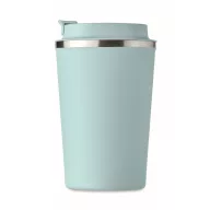   Cana de voiaj, Everestus, 2610E18495, 350 ml, Ø8.8x15.1 cm, Otel inoxidabil, Albastru copil