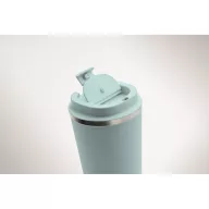   Cana de voiaj, Everestus, 2610E18495, 350 ml, Ø8.8x15.1 cm, Otel inoxidabil, Albastru copil