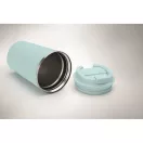 Cana de voiaj, Everestus, 2610E18495, 350 ml, Ø8.8x15.1 cm, Otel inoxidabil, Albastru copil