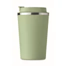 Cana de voiaj, Everestus, 2610E18498, 350 ml, Ø8.8x15.1 cm, Otel inoxidabil, Verde menta