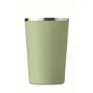 Cana de voiaj, Everestus, 2610E18498, 350 ml, Ø8.8x15.1 cm, Otel inoxidabil, Verde menta