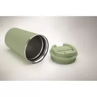   Cana de voiaj, Everestus, 2610E18498, 350 ml, Ø8.8x15.1 cm, Otel inoxidabil, Verde menta
