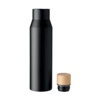   Termos, Everestus, 21AUG296, 500 ml, Otel, Ø6.5x25 cm, Negru