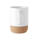Cana, Everestus, 21AUG079, 300 ml, Ceramica, Pluta, Ø8.3x11 cm, Alb
