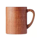 Cana 280 ml, Everestus, 22FEB1149, 10x9.5 cm, Lemn, Natur