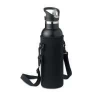 Termos, Everestus, 22FEB1233, 700 ml, Ø7x29 cm, Otel, Negru