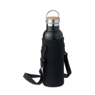 Termos, Everestus, 22FEB1233, 700 ml, Ø7x29 cm, Otel, Negru