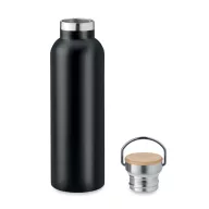 Termos 750 ml, 2401E16053, Everestus, Ø7x26 cm, Otel, Negru