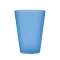 Pahar 300 ml, 2509E15907, Everestus, Ø7.5x10.5 cm, Polipropilena, Albastru transparent