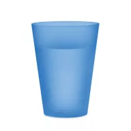   Pahar 300 ml, 2509E15907, Everestus, Ø7.5x10.5 cm, Polipropilena, Albastru transparent