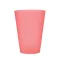 Pahar 300 ml, 2509E15909, Everestus, Ø7.5x10.5 cm, Polipropilena, Rosu transparent