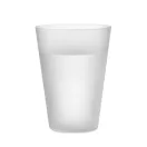 Pahar, Everestus, 22FEB1279, 300 ml, Ø7.5x10.5 cm, Polipropilena, Alb Transparent