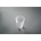 Pahar, Everestus, 22FEB1279, 300 ml, Ø7.5x10.5 cm, Polipropilena, Alb Transparent