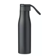   Termos, Everestus, 22FEB1232, 600 ml, Ø6.5x26 cm, Otel, Negru