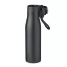 Termos, Everestus, 22FEB1232, 600 ml, Ø6.5x26 cm, Otel, Negru