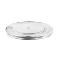   Incarcator wireless rotund, Everestus, 22FEB1643, Ø10x1.1 cm, Plastic, Alb