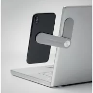   Suport de telefon pentru birou, Everestus, 22FEB0835, 12x3x0.4 cm, ABS, Gri