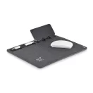 Incarcator wireless mousepad, Everestus, 22FEB1653, 31.5x27.5x0.5 cm, Poliester, Gri