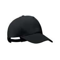   Sapca baseball, Everestus, 18SEP3437, 21x17x11 cm, marime universala, unisex, Bumbac, Negru