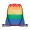 Saculet cu snur, Everestus, 22FEB0617, 36x42 cm, Poliester, Multicolor