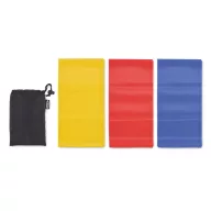   Set 3 benzi elastice, Everestus, 22FEB1533, 18.5x12.5 cm, Poliester, Negru