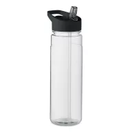   Sticla de apa sport, Everestus, 22FEB1324, 650 ml, Ø6.5x23.5 cm, Polietilena, Negru