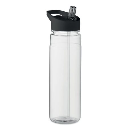 Sticla de apa sport, Everestus, 22FEB1324, 650 ml, Ø6.5x23.5 cm, Poliester, Negru