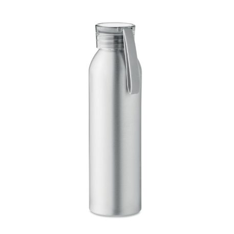 Sticla de apa sport, Everestus, 22FEB1350, 600 ml, Ø6x23 cm, Aluminiu, Argintiu