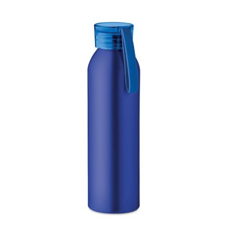 Sticla de apa sport, Everestus, 22FEB1351, 600 ml, Ø6x23 cm, Aluminiu, Albastru