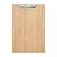 Clipboard A4, Everestus, 22FEB0914, 32.7x22.4x0.4 cm, Bambus, Natur