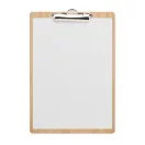 Clipboard A4, Everestus, 22FEB0914, 32.7x22.4x0.4 cm, Bambus, Natur