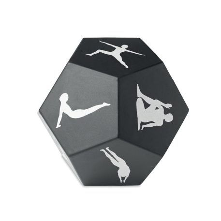 Zaruri exercitii Yoga, Everestus, 22FEB1516, 9.7x9.7x9.7 cm, Poliuretan, Negru
