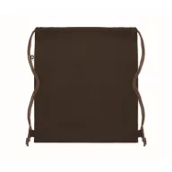   Saculet cu snur, 2410E23052, Everestus, 38 x 42 cm, Bumbac, Maro ciocolata