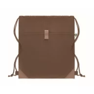   Saculet cu snur, 2410E23054, Everestus, 38 x 42 cm, Bumbac, Maro